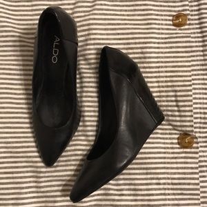 Black Aldo heels